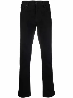 off white jeans men black