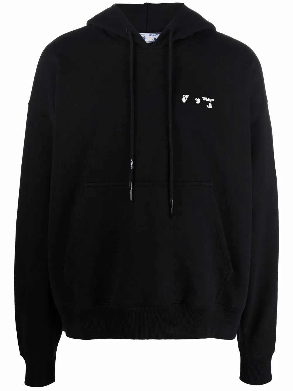 

Off-White hoodie con logo estampado - Negro