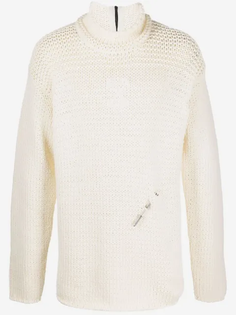 Off-White suéter con cuello alto