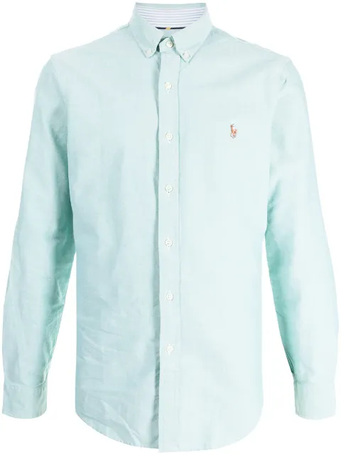 Polo Ralph Lauren slim-fit logo-embroidered Oxford shirt