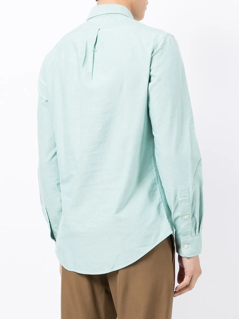 Polo Ralph Lauren Overhemd met geborduurd logo Groen