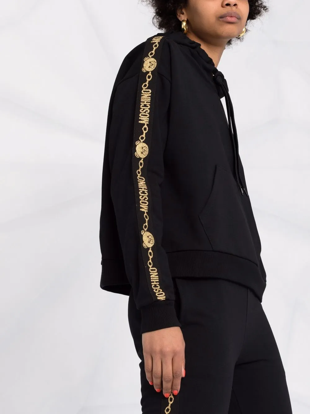 фото Moschino толстовка teddy bear с капюшоном