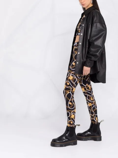 Moschino leggings and crop top Clearance