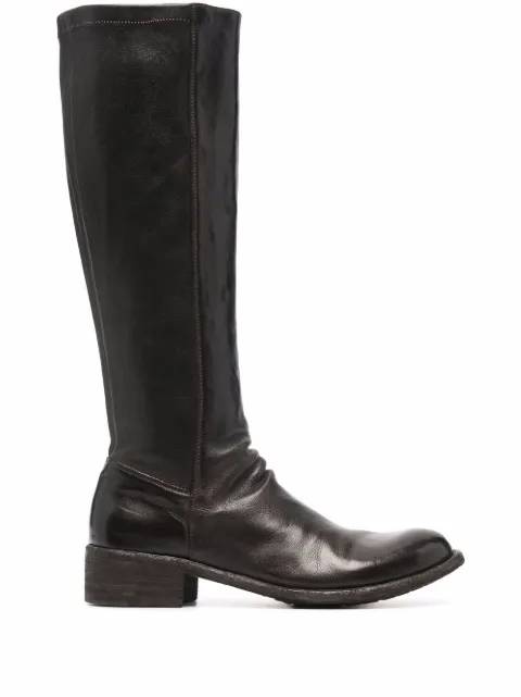 Officine Creative Lisbon knee-length leather boots