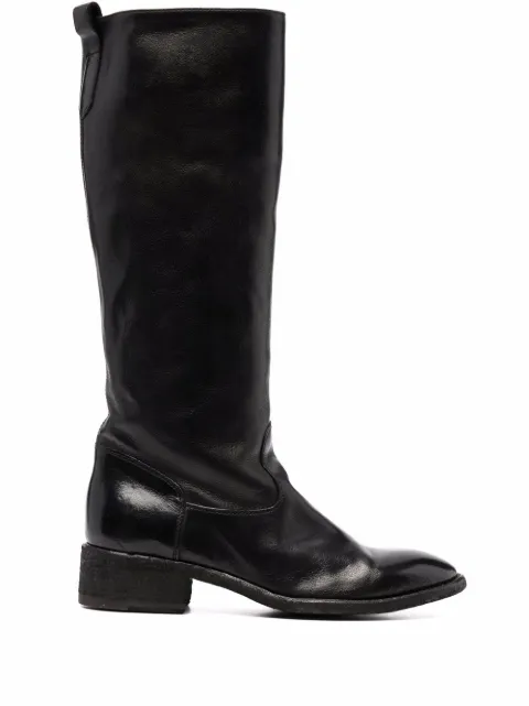 Officine Creative knee-length leather boots