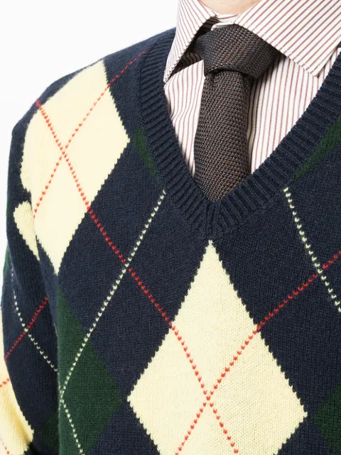 Polo Ralph Lauren argyle V-neck jumper 