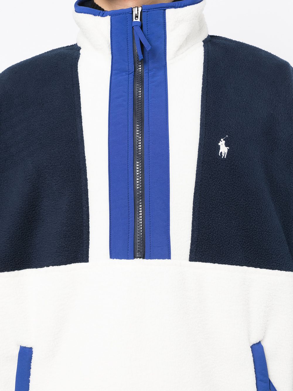 фото Polo ralph lauren толстовка в стиле колор-блок с логотипом pony