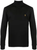 Polo Ralph Lauren roll neck cotton sweatshirt - Black