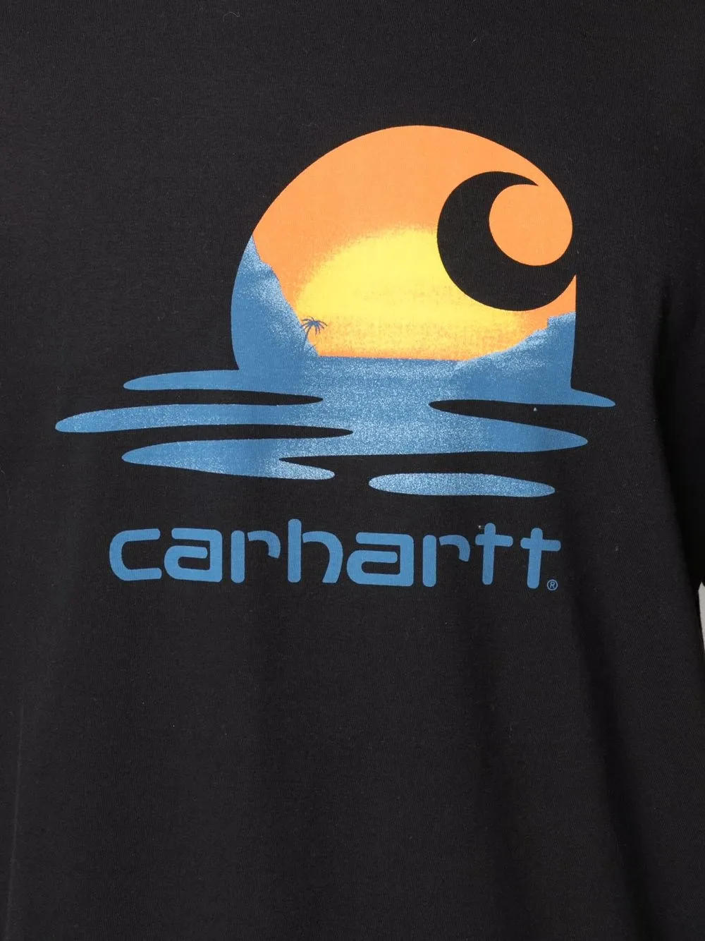 фото Carhartt wip футболка с логотипом