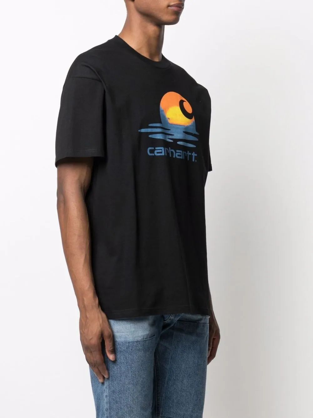 фото Carhartt wip футболка с логотипом