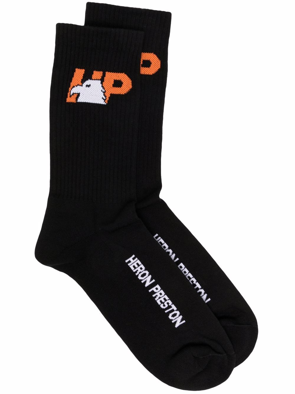 фото Heron preston hp-eagle long socks black orange