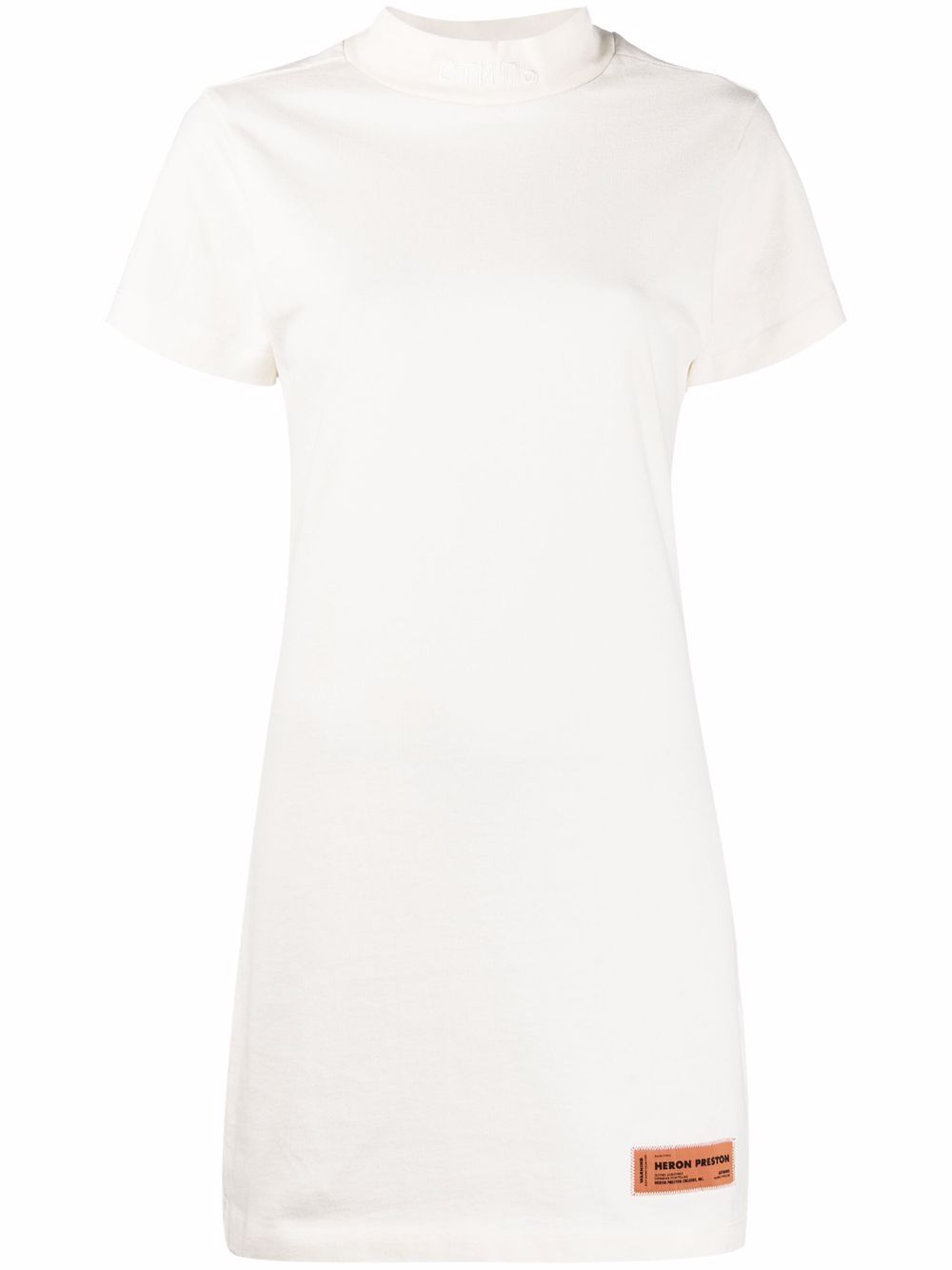 фото Heron preston ss turtleneck dress ctnmb cream white