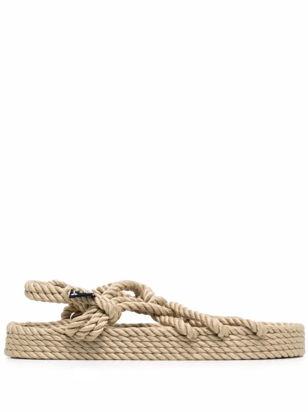 Mind strappy woven sandals 