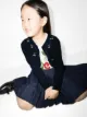 Bonpoint Cherry-embroidered button-up cardigan
