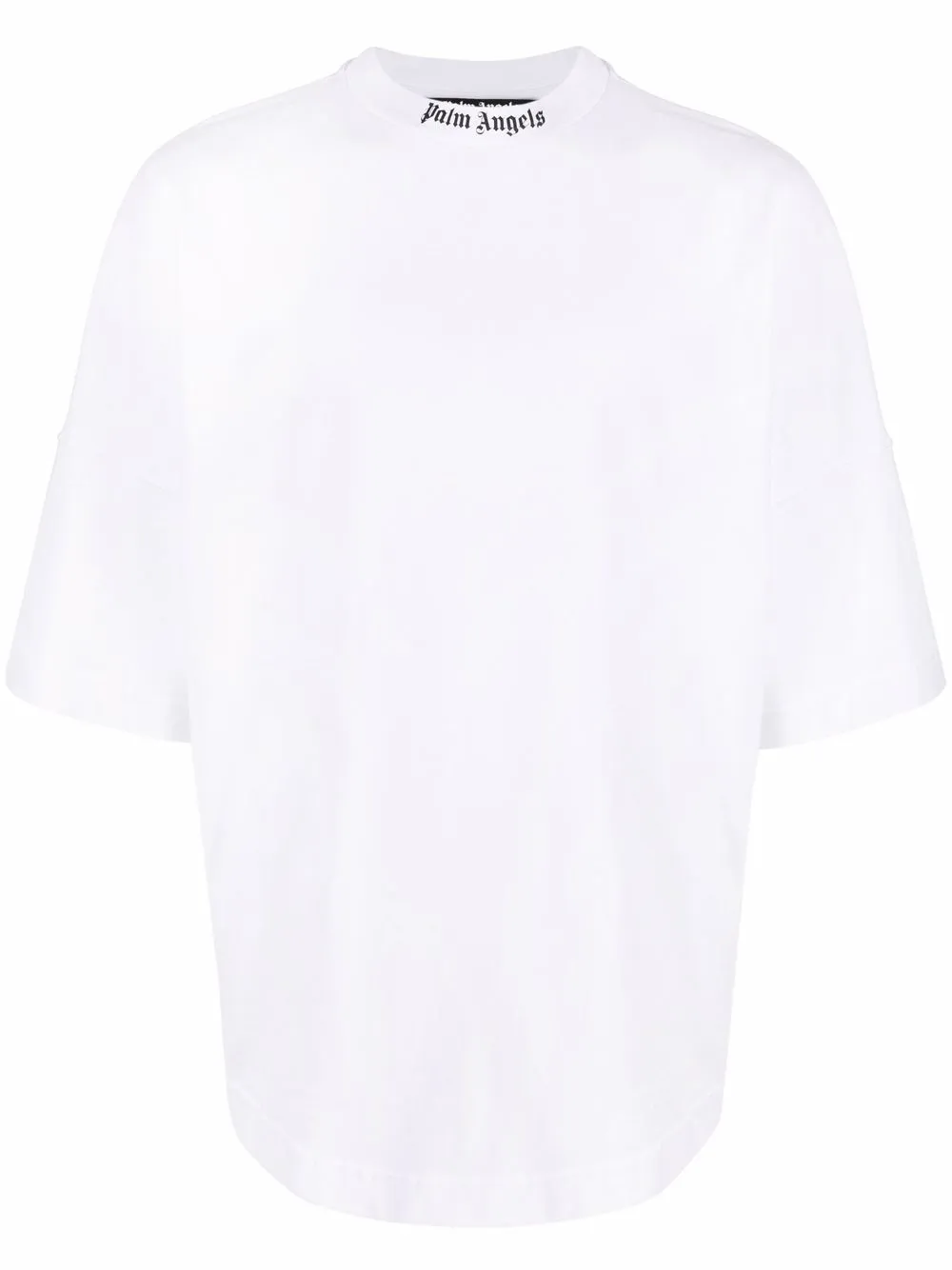 

Palm Angels playera con logo estampado - Blanco