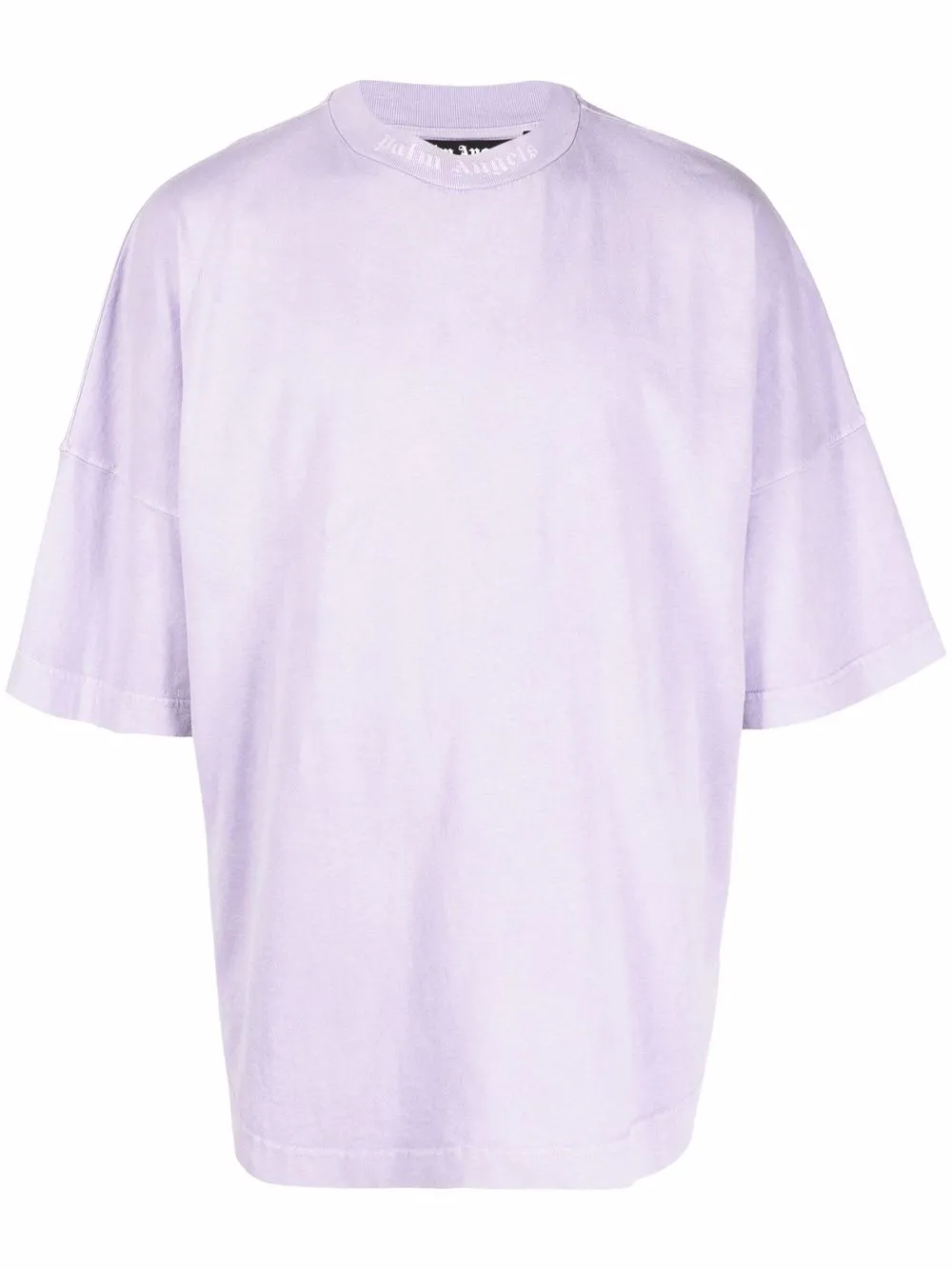 

Palm Angels logo-print cotton T-shirt - Purple