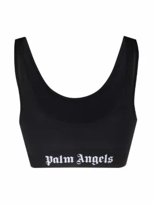 Palm Angels Racing Star T-shirt Black - zwart | Winkelstraat.nl