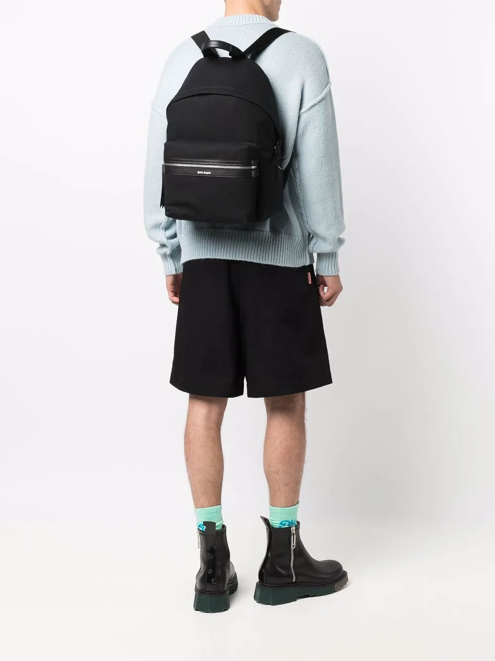 Image 2 of Palm Angels Classic logo-print backpack