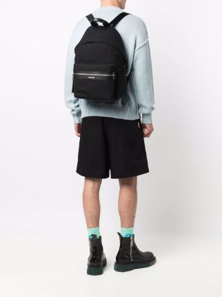 CLASSIC LOGO BACKPACK BLACK SILVER展示图