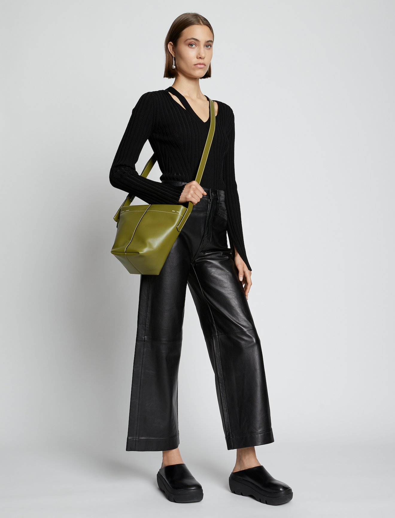 Barrow Leather Mini Bucket Bag #2