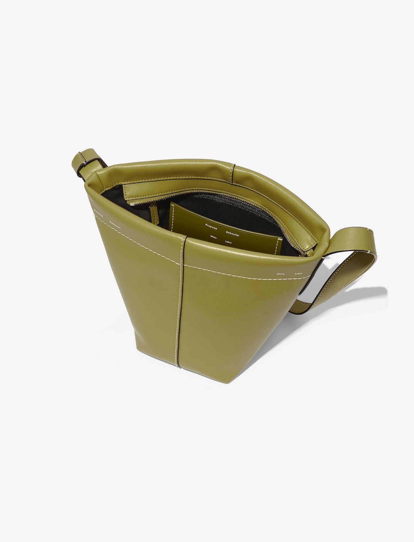 Barrow Leather Mini Bucket Bag #7