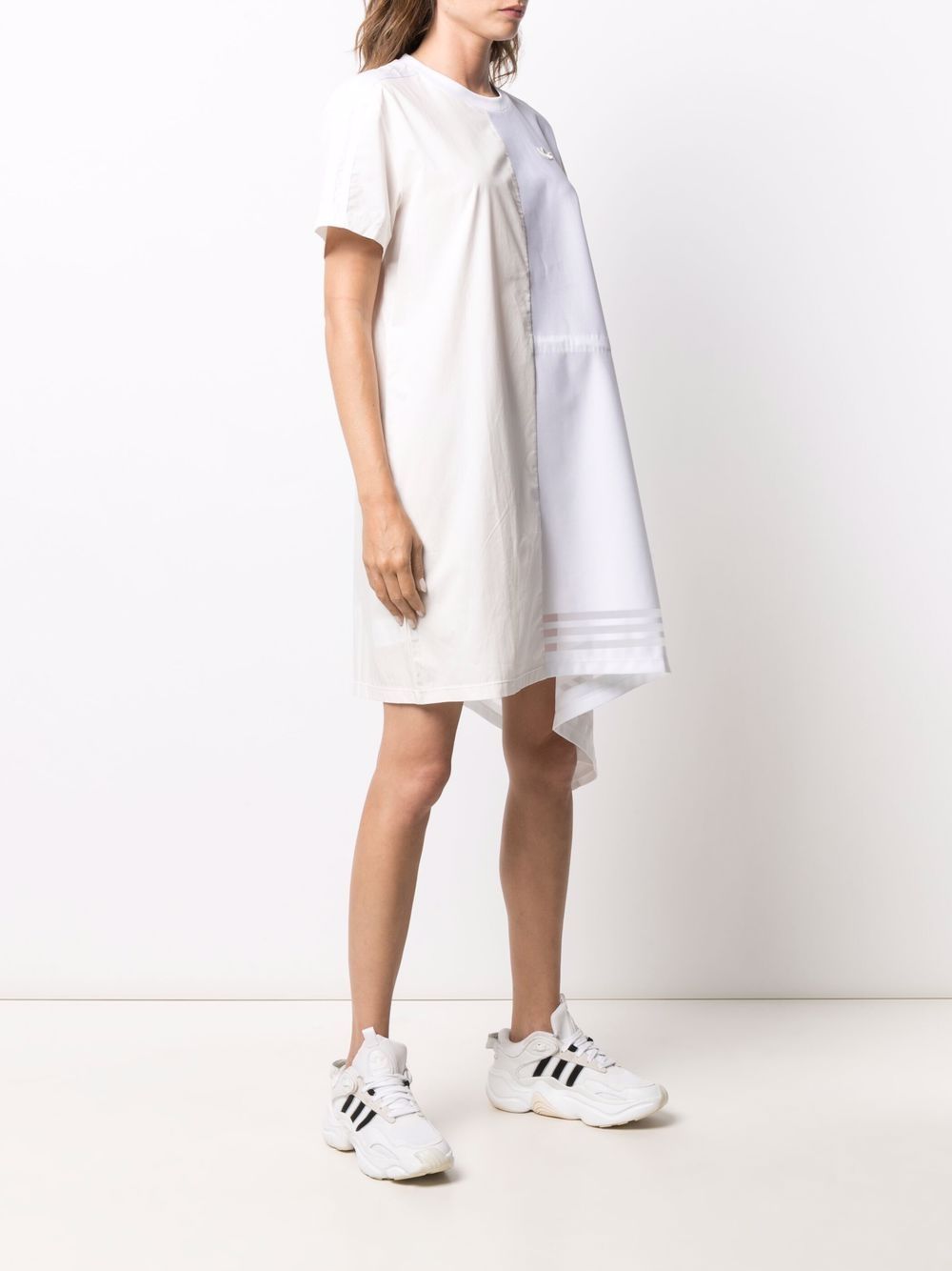 фото Adidas платье-футболка асимметричного кроя