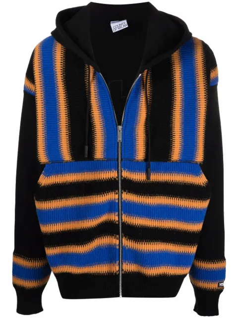 COUNTY OF MILAN Satellite Cross zipped hoodie