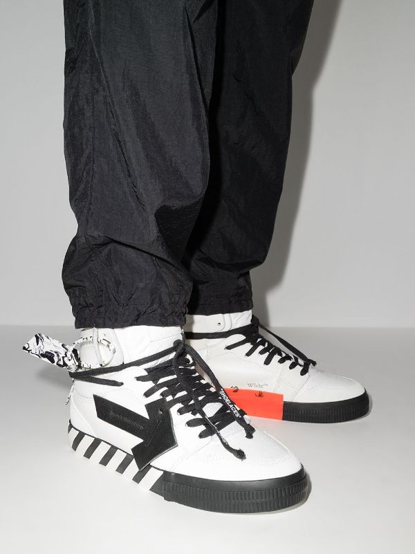 Off-White Mid Top Vulcanized Sneaker (Men)
