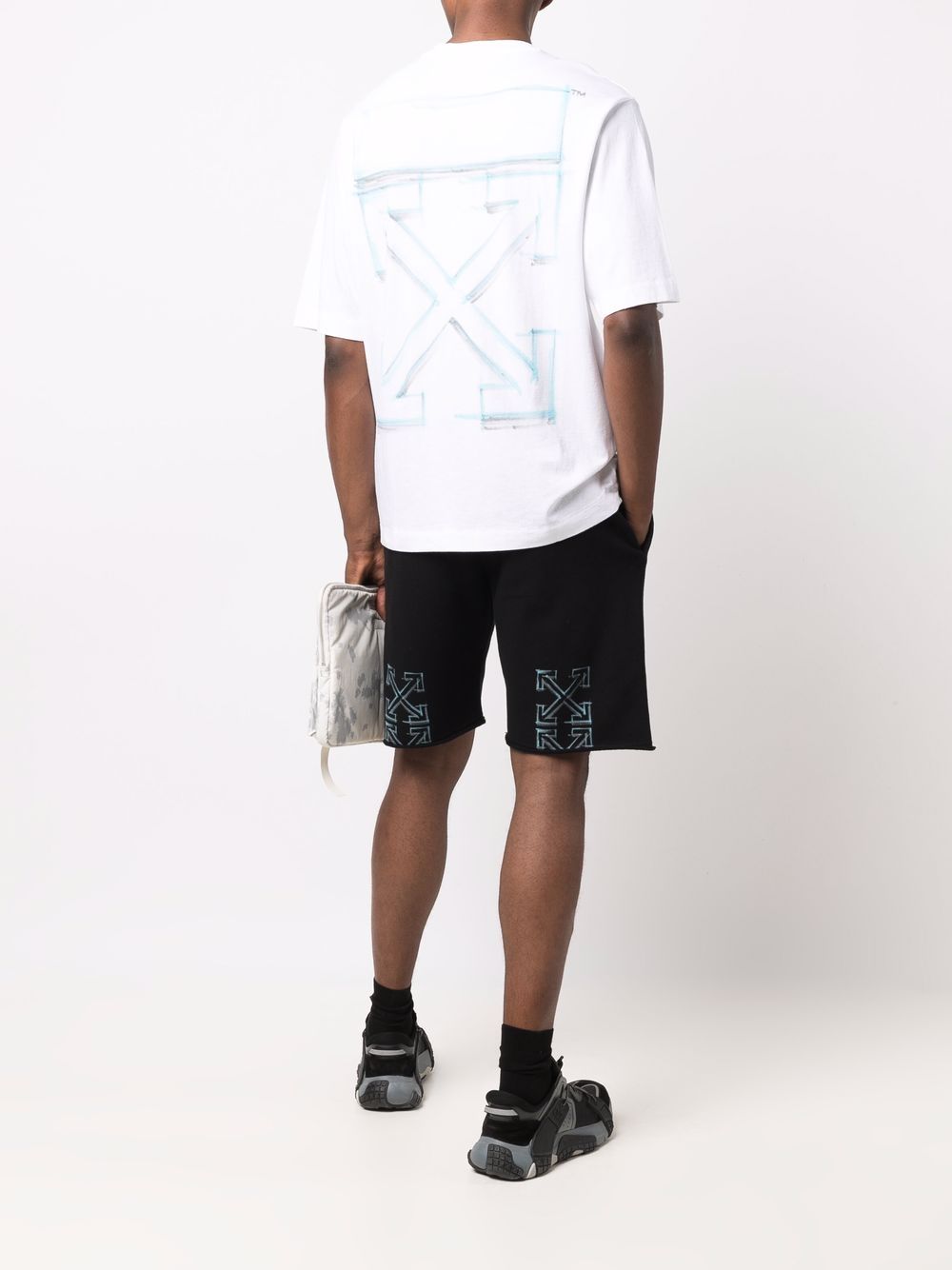 Off-White Marker Short Sleeve Skate T-shirt - Farfetch