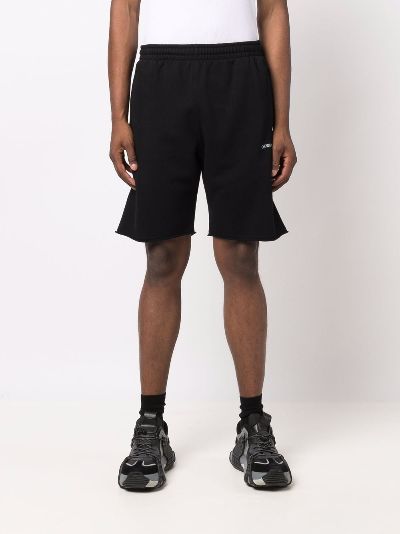 off white marker shorts