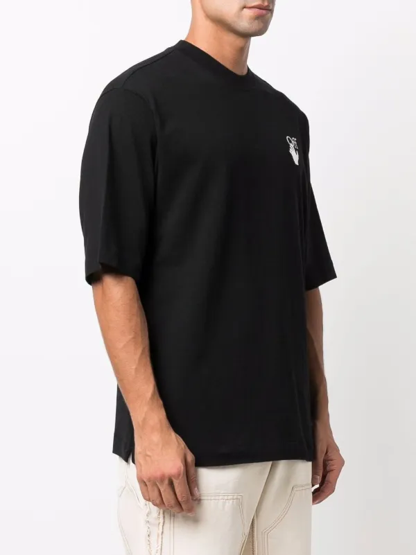 Off-White Hand logo-print T-shirt 