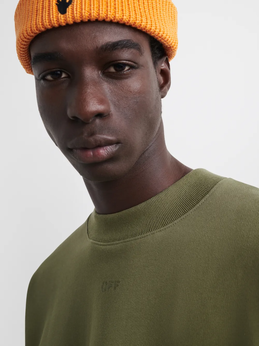 Rubber Arrows Sweatshirt in green OffWhite™ Official GB