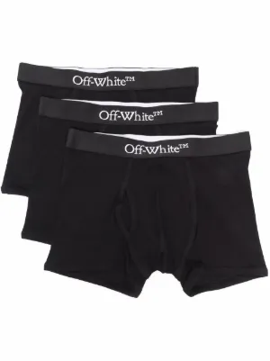 Off-White Set Di 2 Boxer Con Stampa - Farfetch