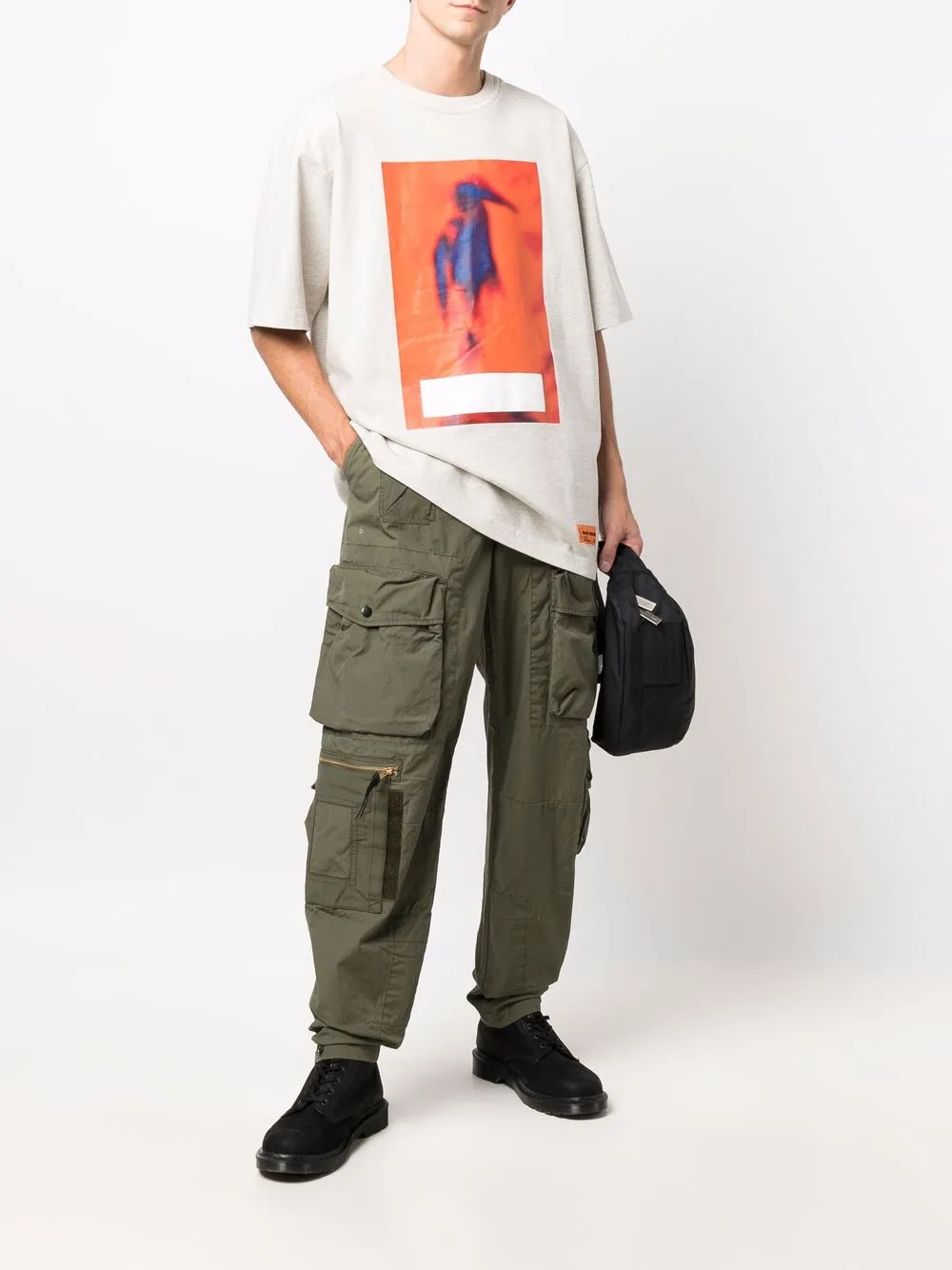 الصورة 2 من Heron Preston تيشيرت 'نويز سينسيرد'