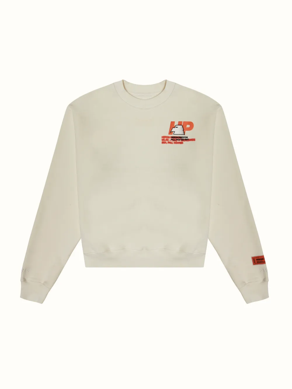 激安新作入荷 HERON PRESTON Hpワッペン 背面プリント ビッグ 