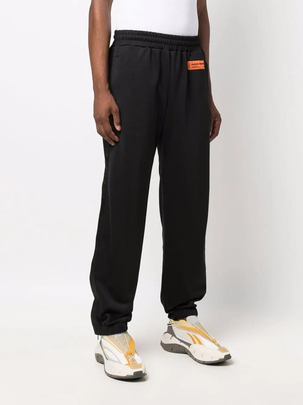  Heron Preston Jogginghose Mit Logo Patch   Schwarz 