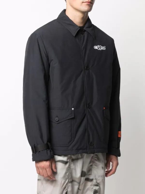 heron preston coach jacket