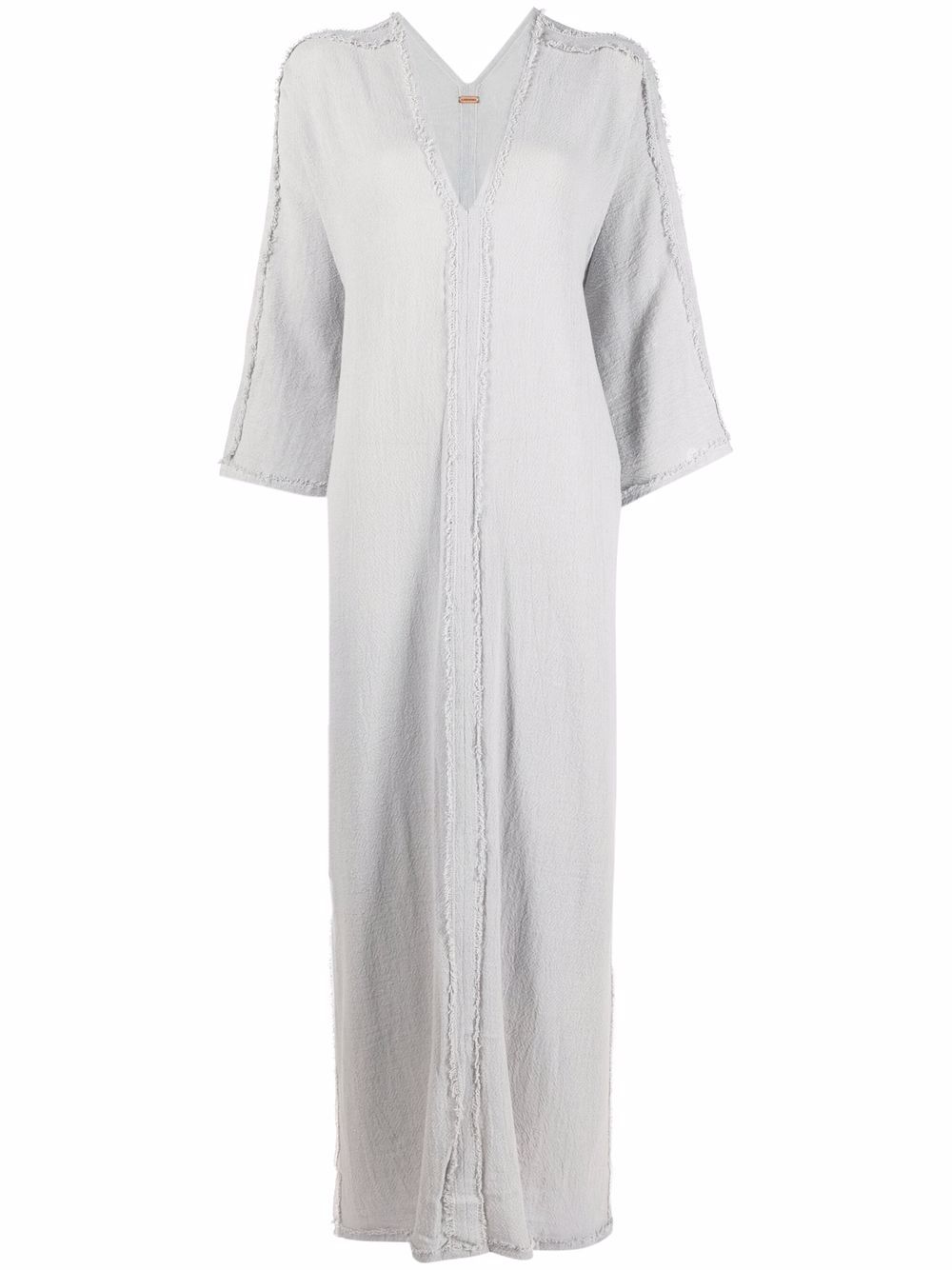 фото Caravana long-sleeve shift maxi dress