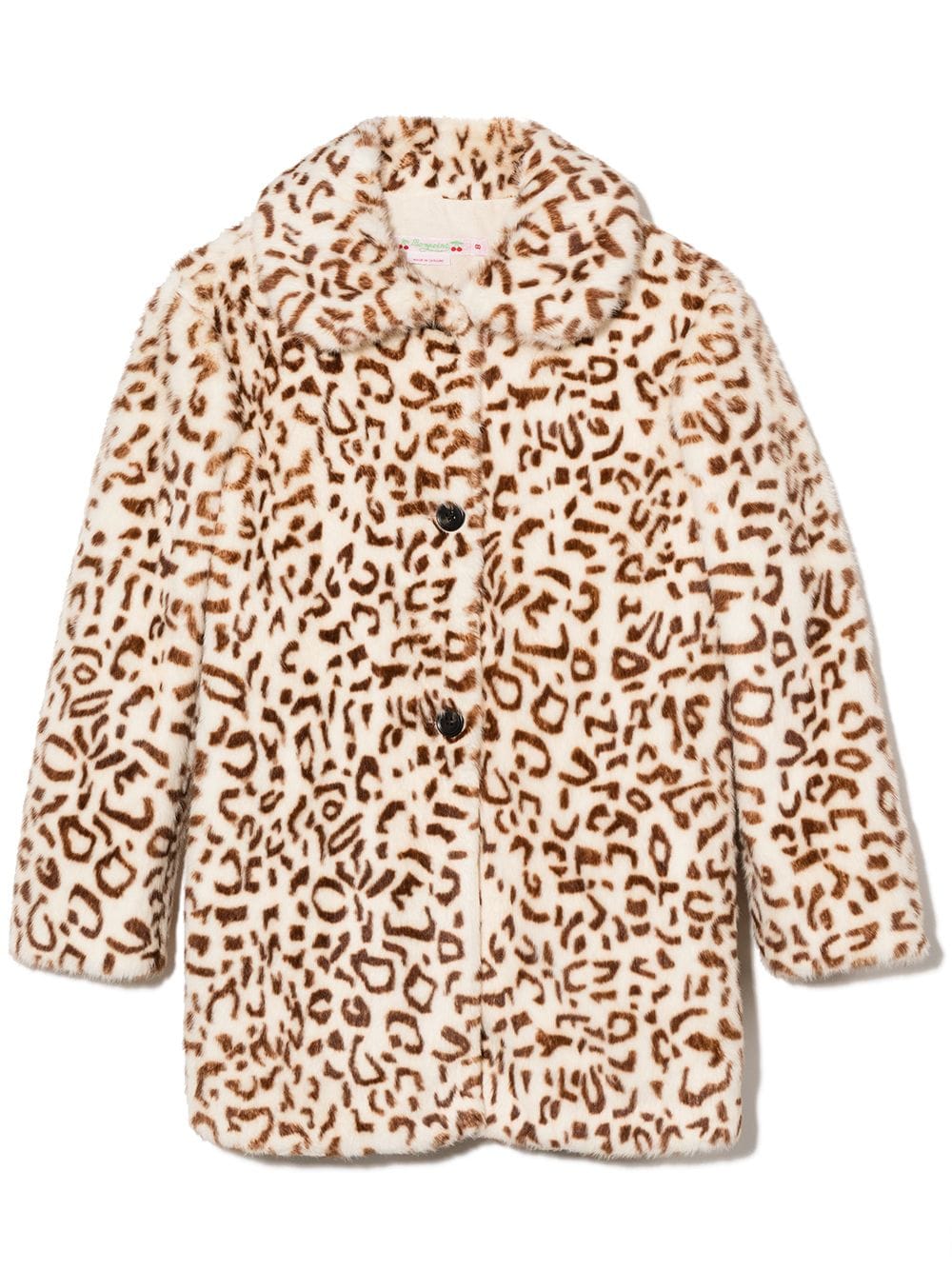 Shop Bonpoint leopard print coat with Express Delivery - FARFETCH