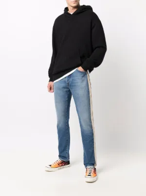 新品タグ付　palm angels 23ss デニム　アイボリー　メンズ　L Palm Angels（パームエンジェルス）デニムアイテム - FARFETCH