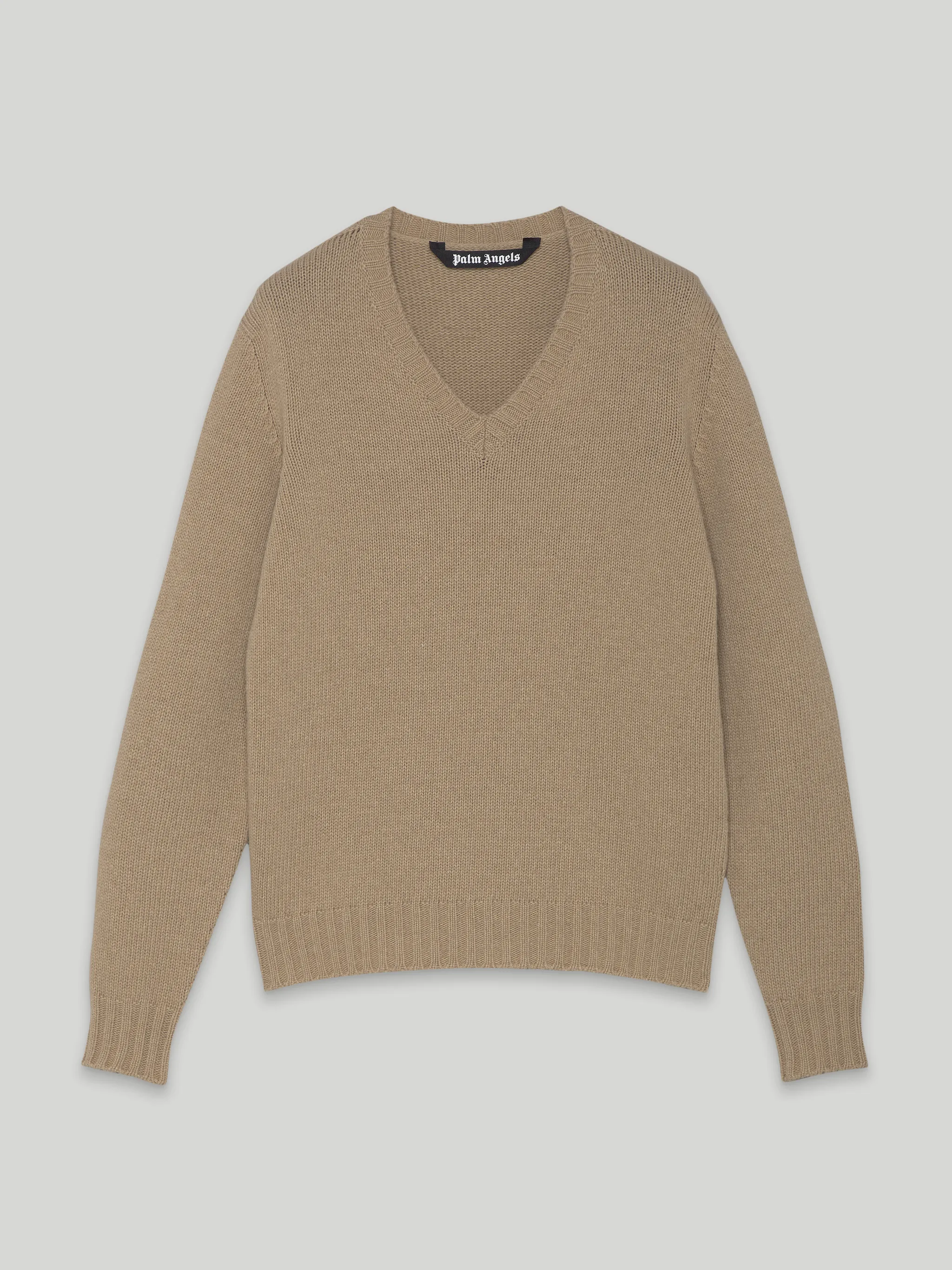 CURVED LOGO SWEATER