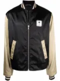 Palm Angels PXP colour-block bomber jacket - Black
