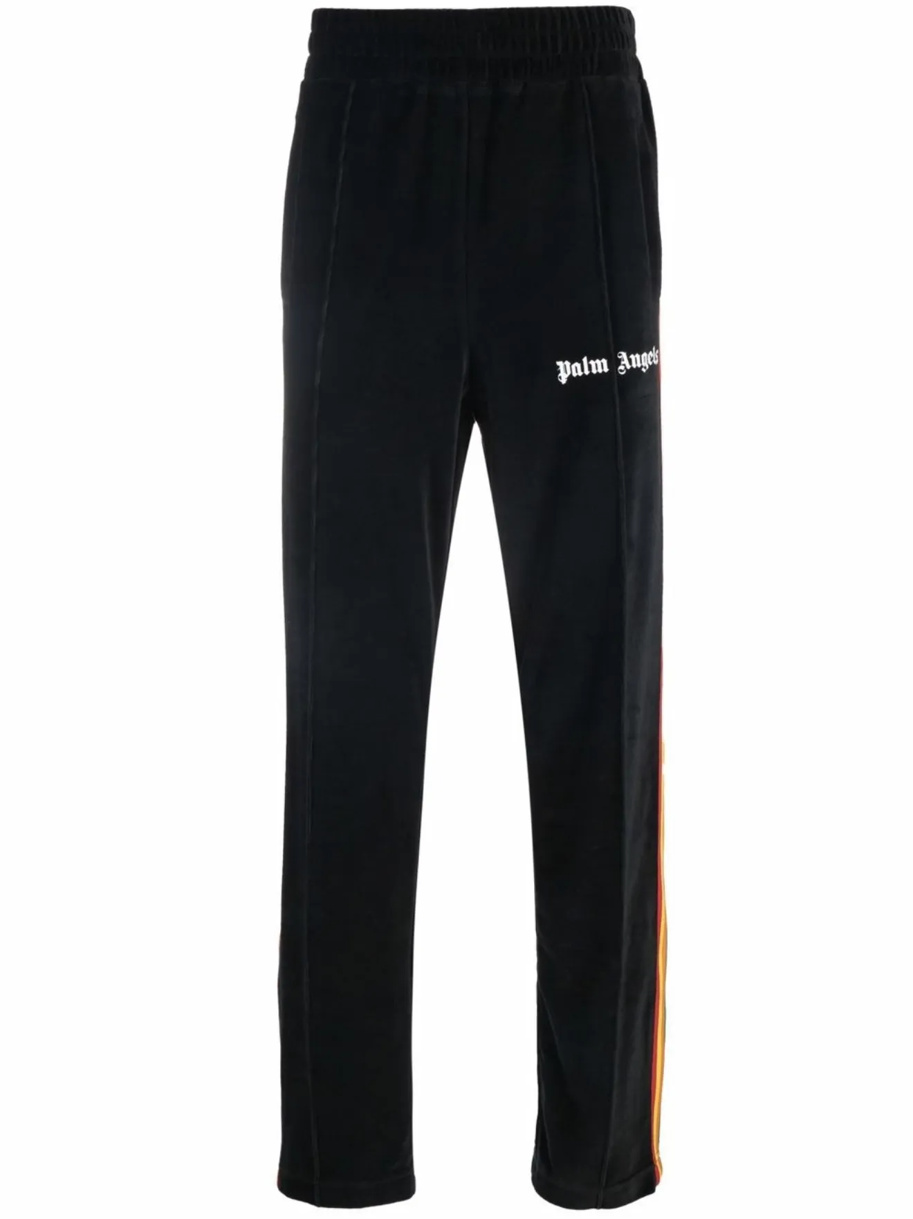 palm angels blue chenille track pants