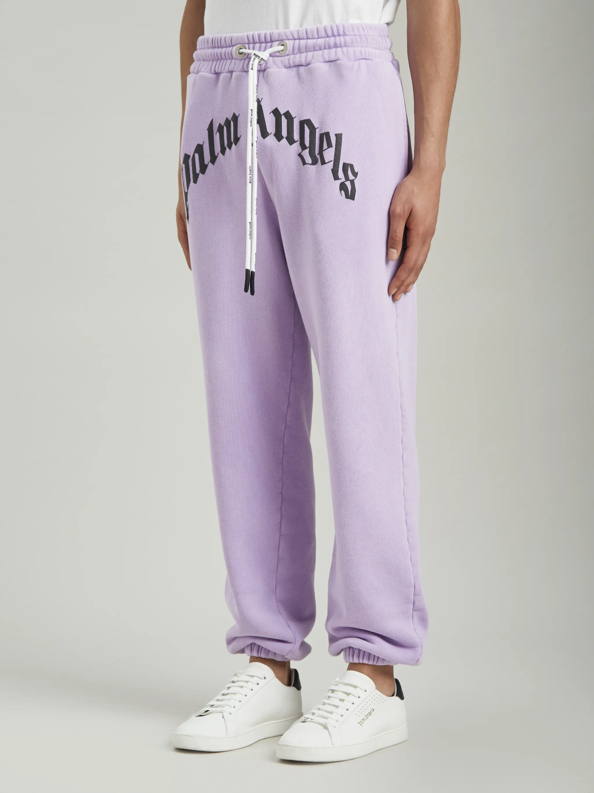 CURVED LOGO SWEATPANTS