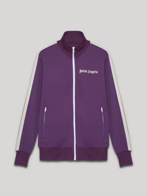 BURGUNDY TRACK JACKET Palm Angels® Official