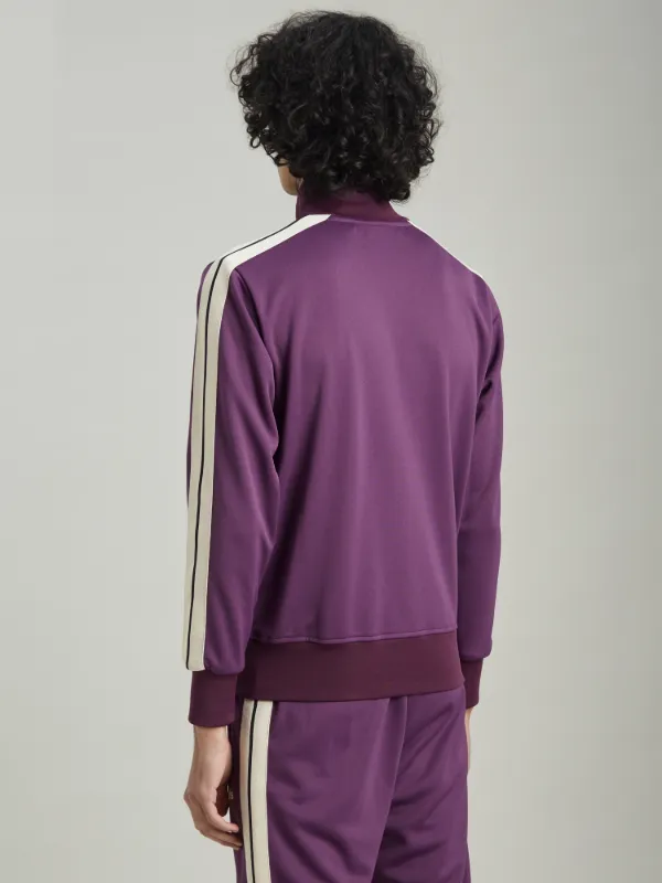 BURGUNDY TRACK JACKET Palm Angels® Official