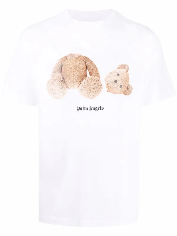 Palm Angels logo-print short-sleeve T 