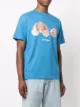 Palm Angels PA BEAR CLASSIC TEE BLUE WHITE