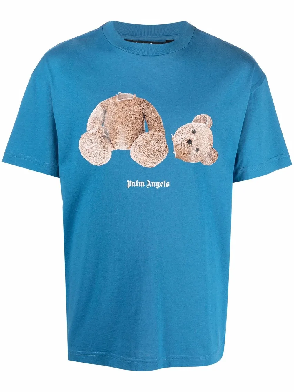 Image 1 of Palm Angels PA BEAR CLASSIC TEE BLUE WHITE