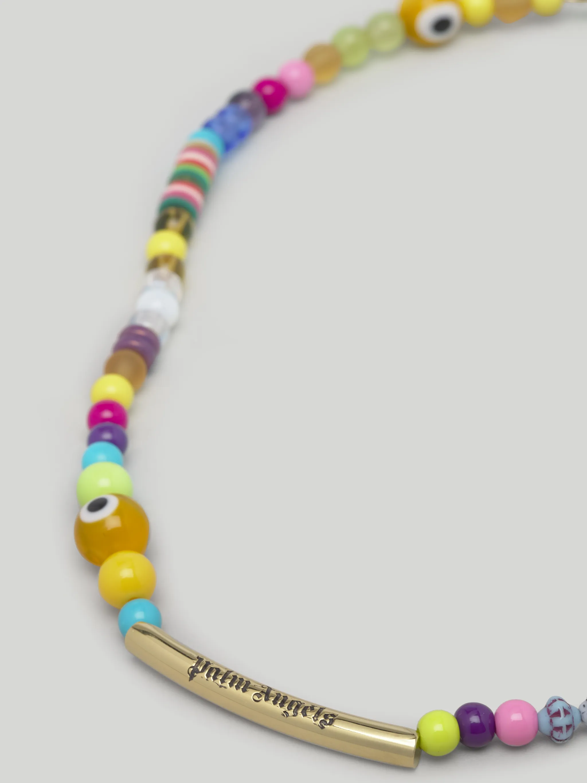 LOGO RAINBOW NECKLACE - Palm Angels® Official